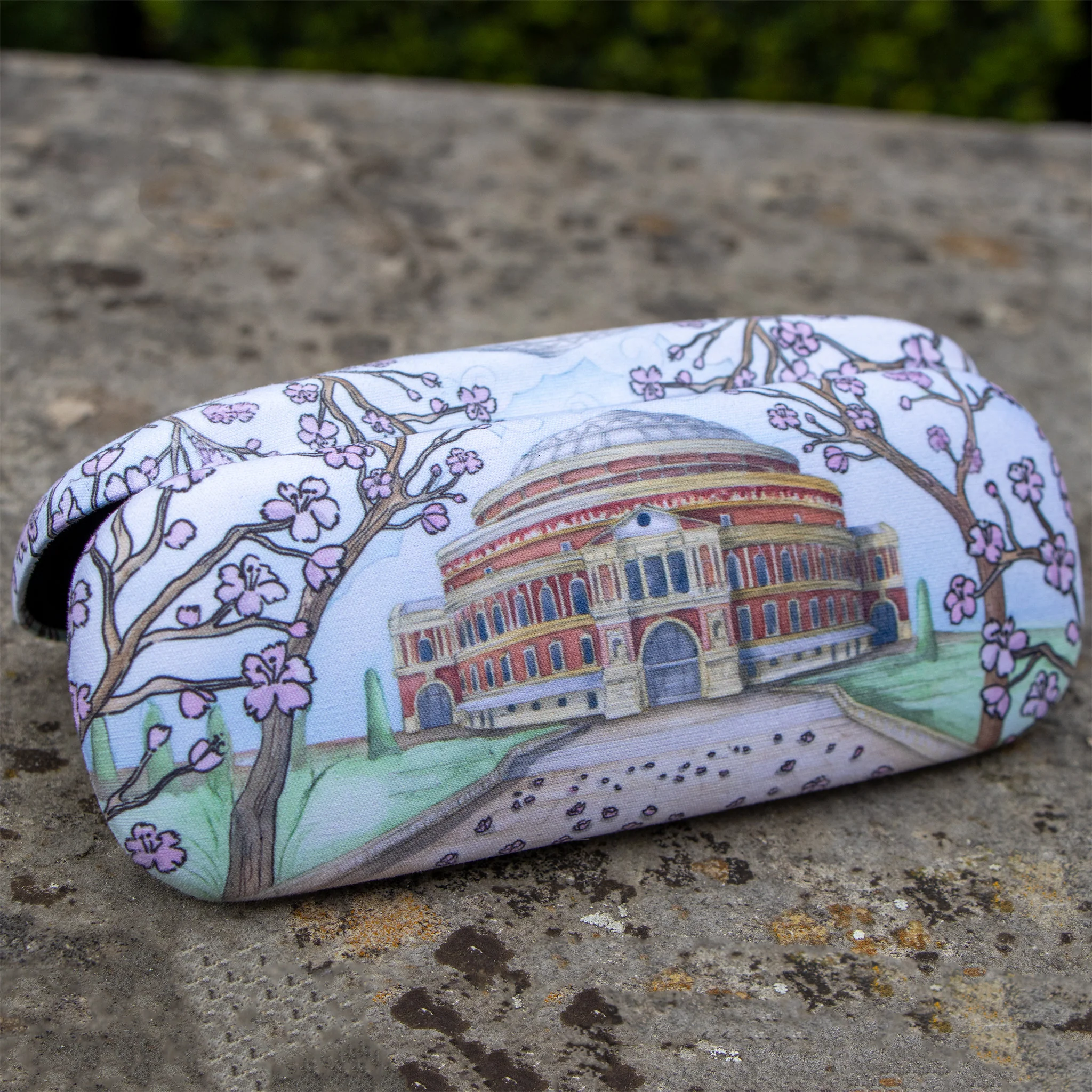 Blossoms Outside the Hall Glasses Case - Image 3