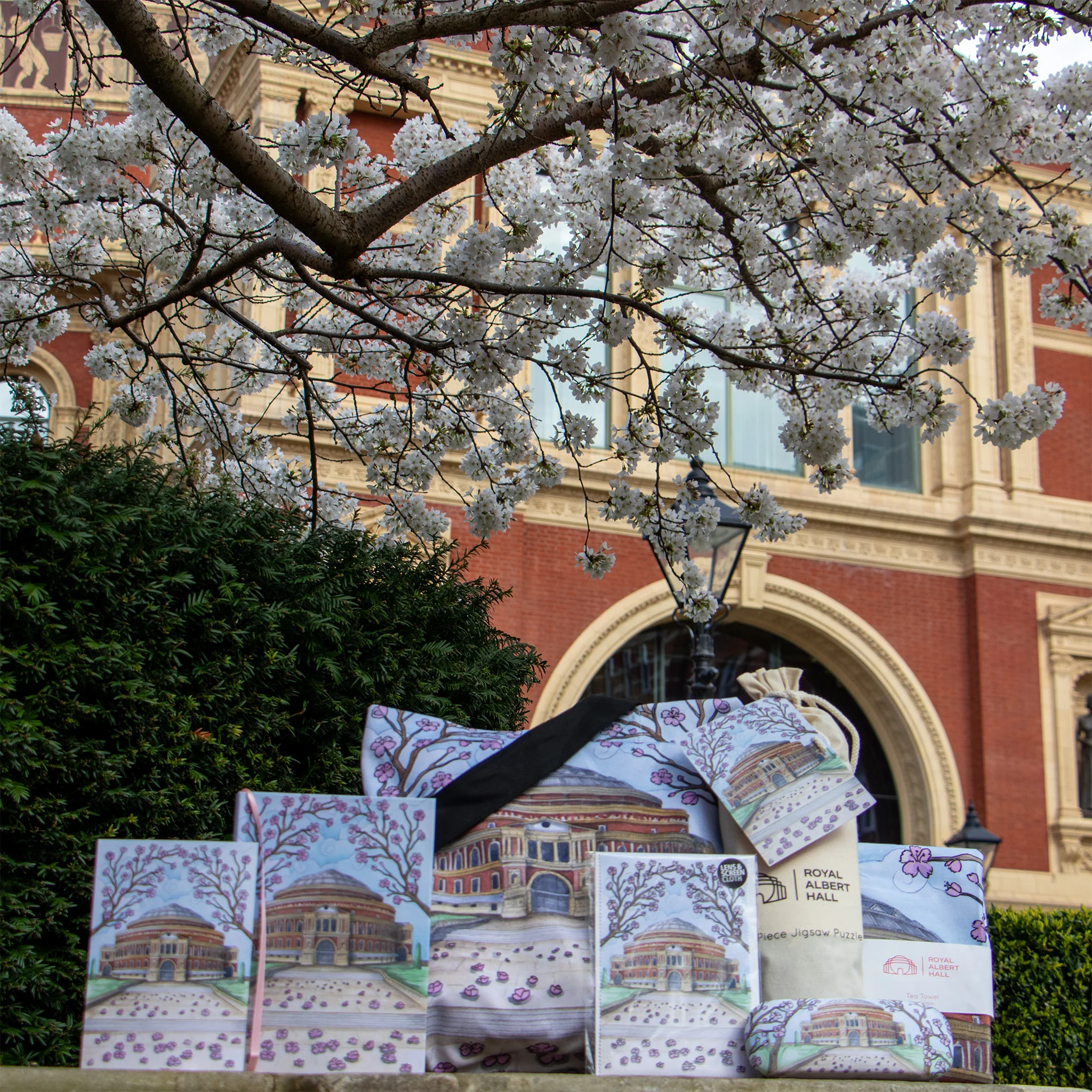 Blossoms Outside the Hall Glasses Case - Image 6