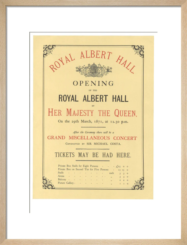 Opening of the Royal Albert Hall Art Print - Image 10