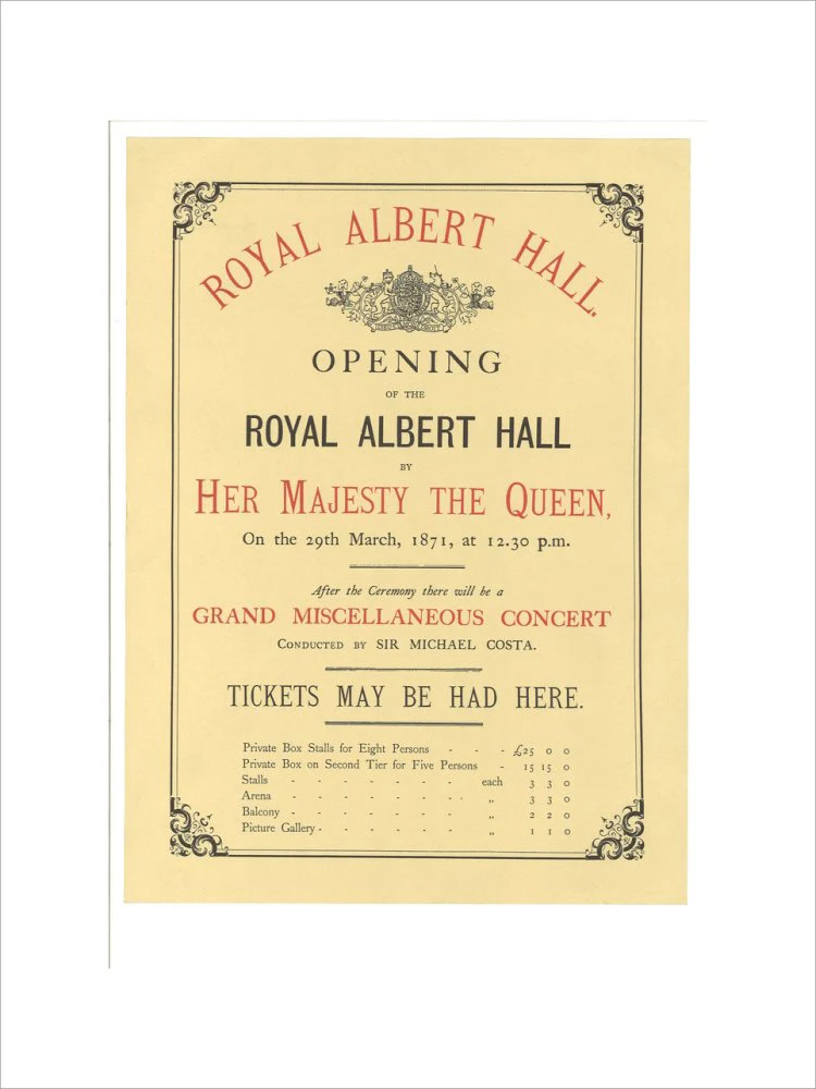 Opening of the Royal Albert Hall Art Print - Image 11
