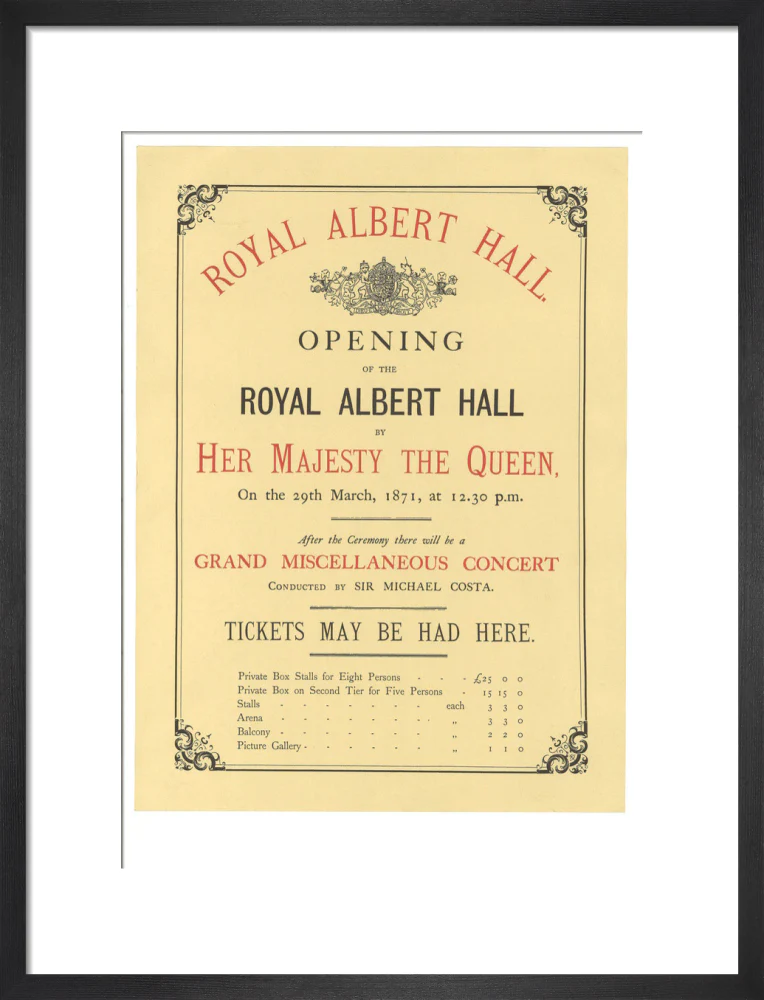 Opening of the Royal Albert Hall Art Print - Image 7
