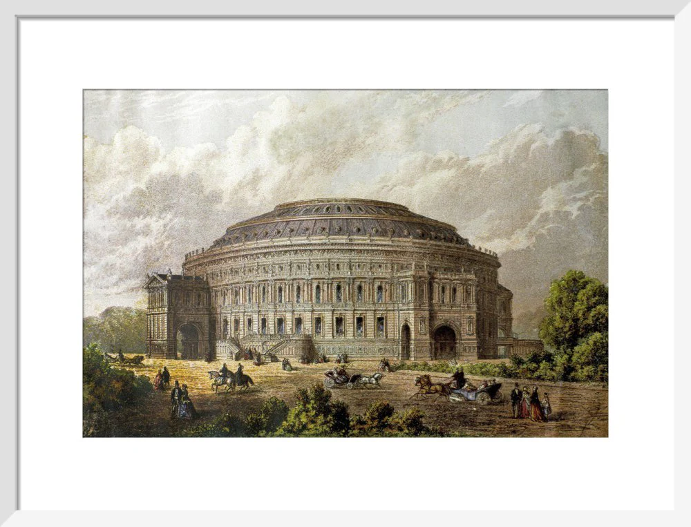 Construction Illustration of the Royal Albert Hall Art Print - Image 10