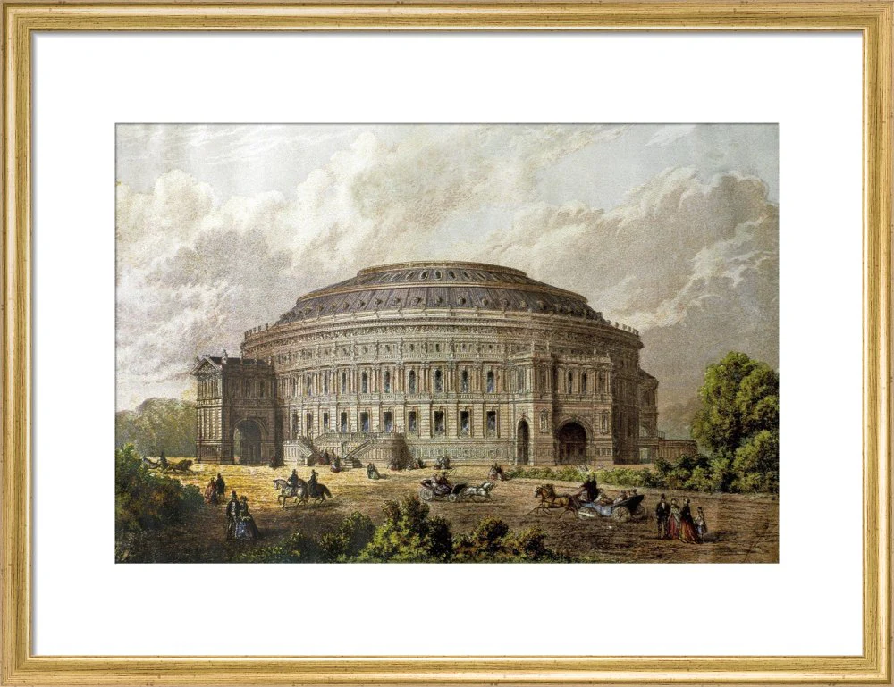 Construction Illustration of the Royal Albert Hall Art Print - Image 11