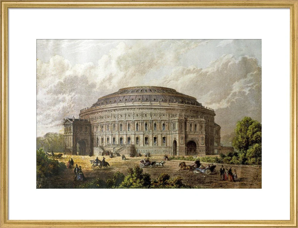 Construction Illustration of the Royal Albert Hall Art Print - Image 16