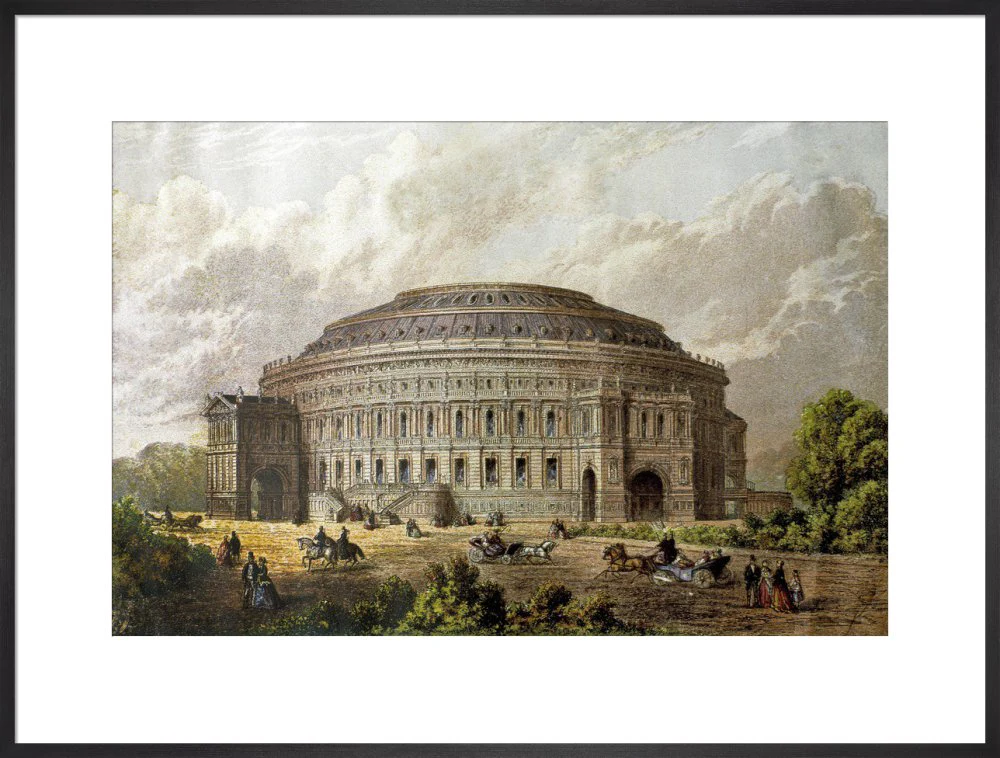 Construction Illustration of the Royal Albert Hall Art Print - Image 19