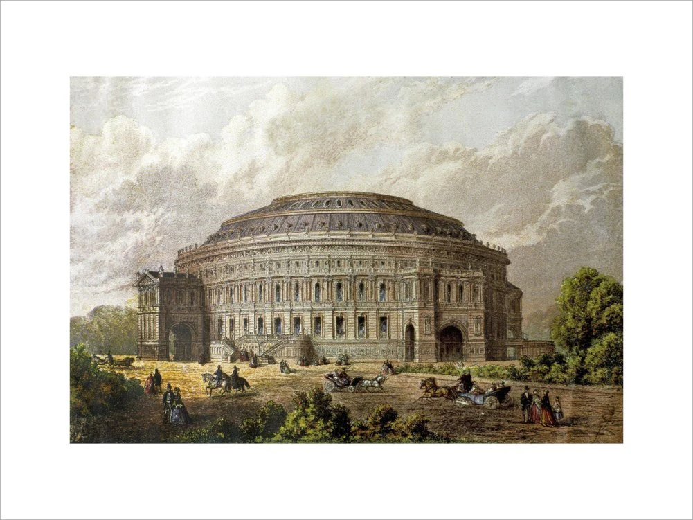 Construction Illustration of the Royal Albert Hall Art Print - Image 27