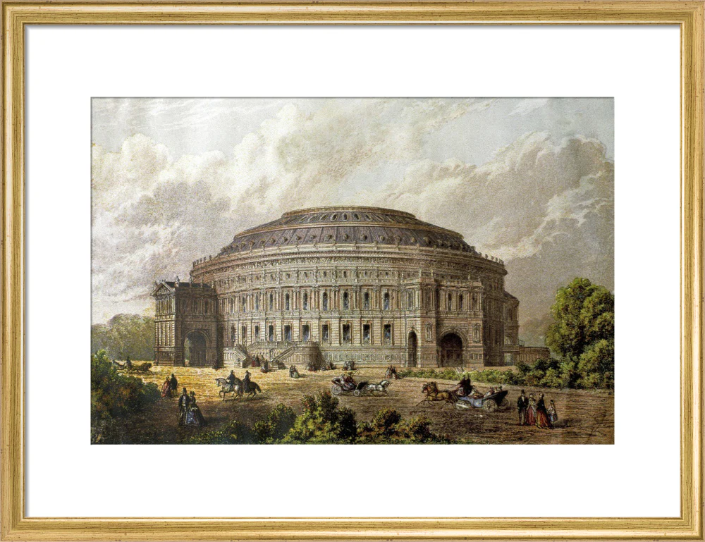 Construction Illustration of the Royal Albert Hall Art Print - Image 30