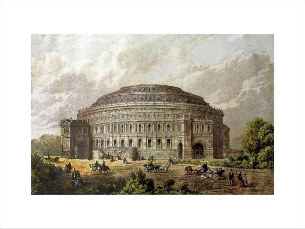 Construction Illustration of the Royal Albert Hall Art Print - Image 32