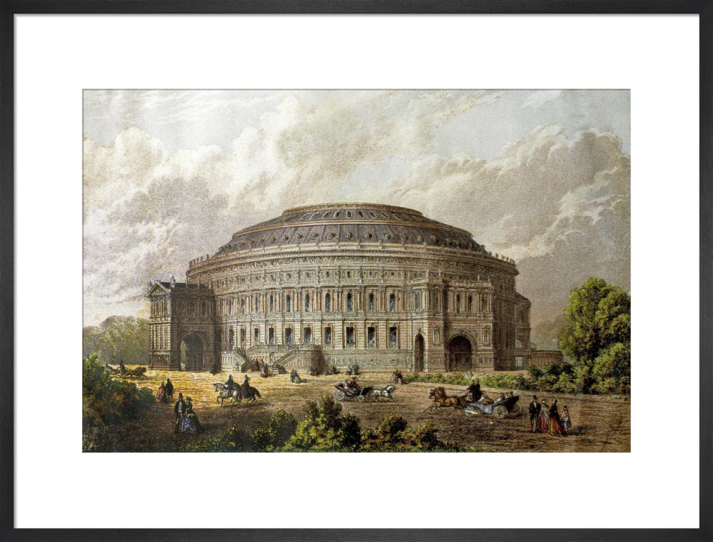 Construction Illustration of the Royal Albert Hall Art Print - Image 33