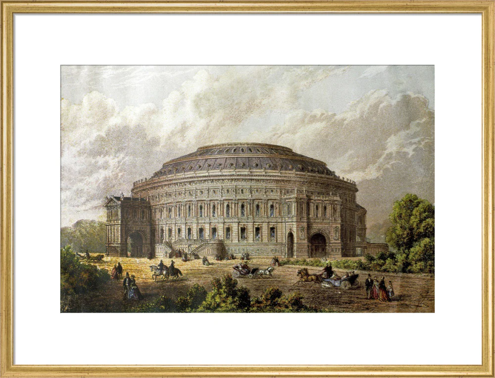 Construction Illustration of the Royal Albert Hall Art Print - Image 35