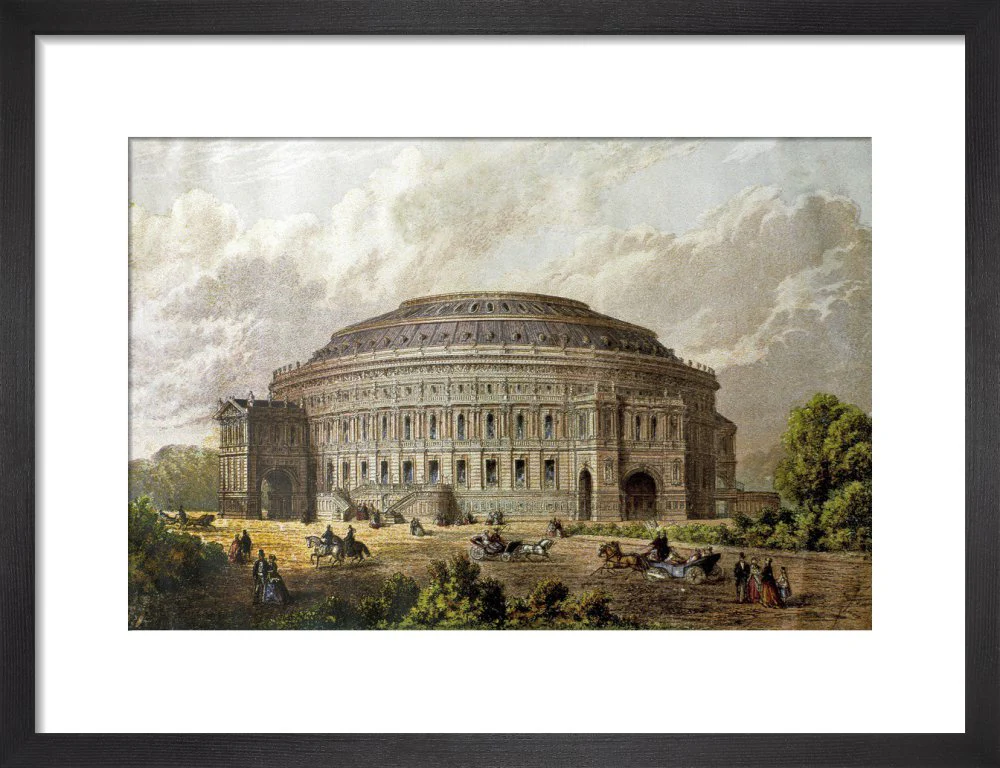 Construction Illustration of the Royal Albert Hall Art Print - Image 4