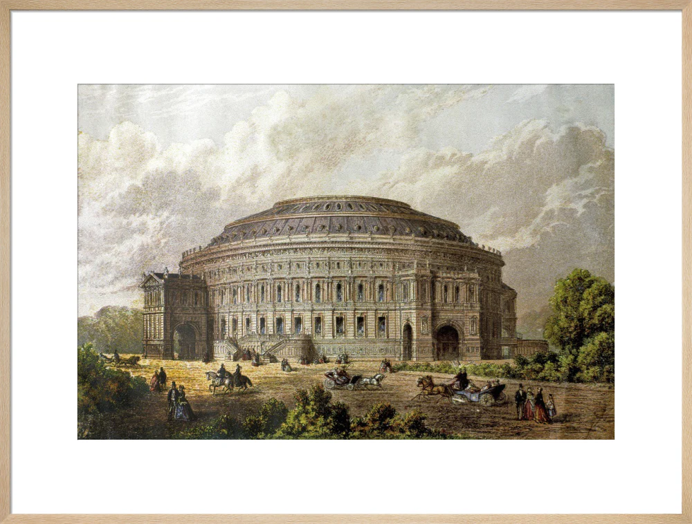 Construction Illustration of the Royal Albert Hall Art Print - Image 41