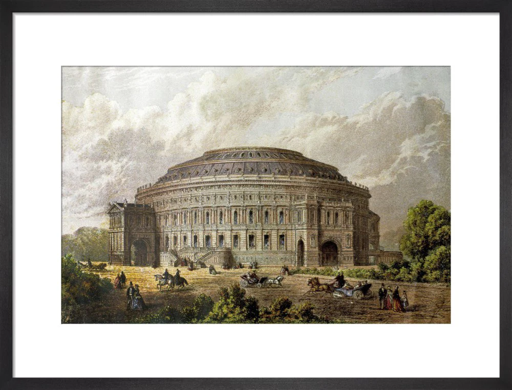 Construction Illustration of the Royal Albert Hall Art Print - Image 9