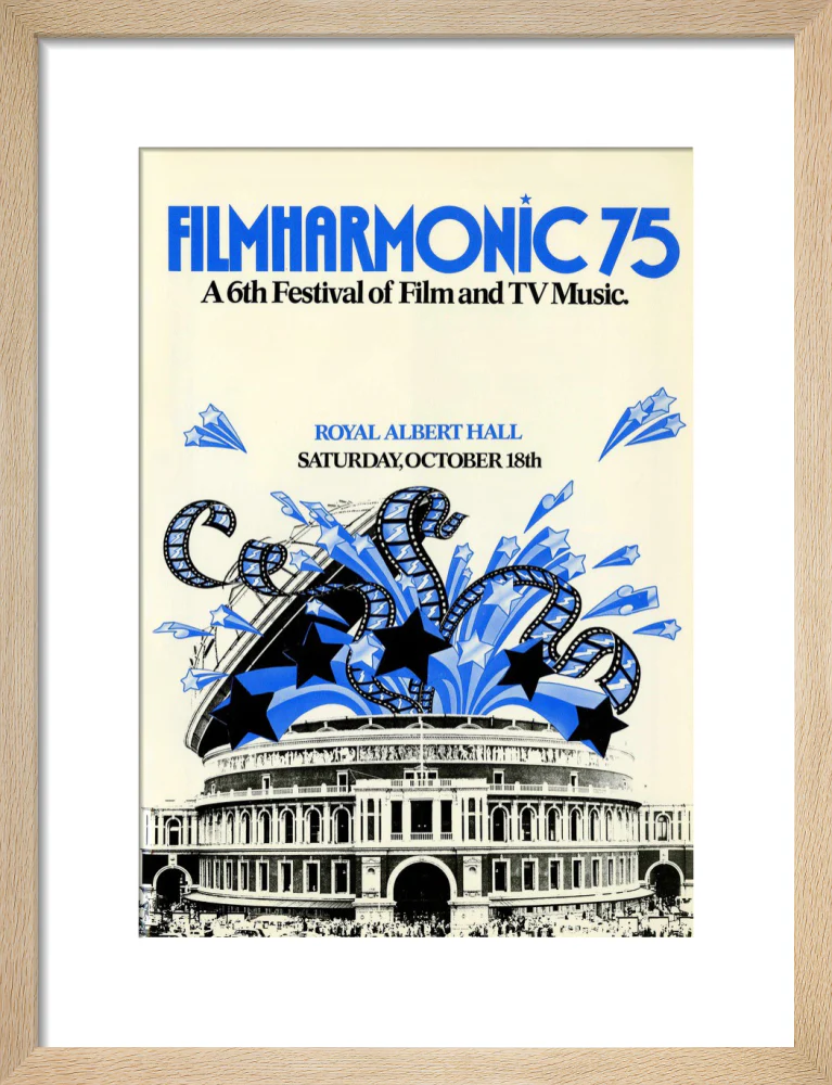 Filmharmonic 1975, Sixth Festival of Film and TV Music Art Print - Image 26