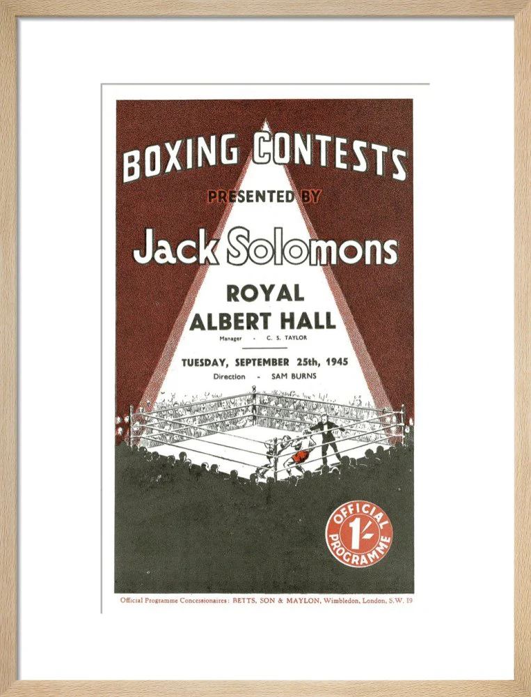 Boxing Contests 1945 Art Print - Image 12