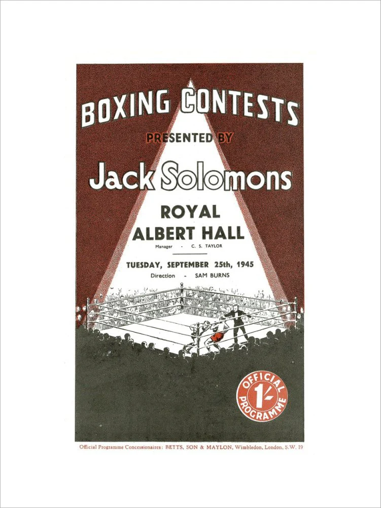 Boxing Contests 1945 Art Print - Image 27