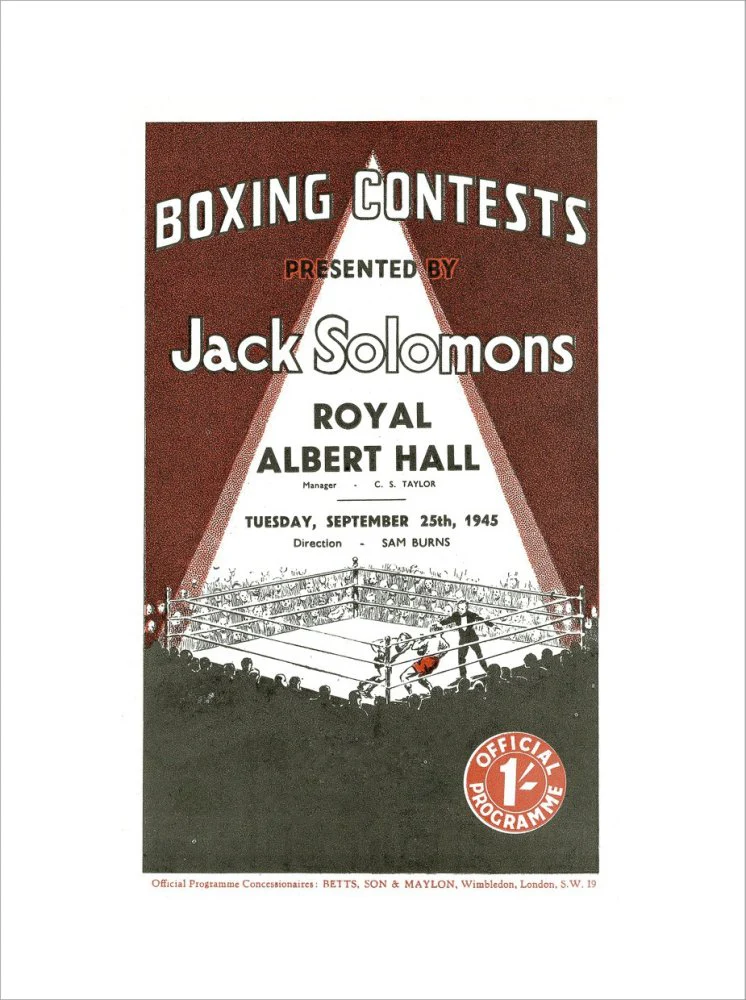 Boxing Contests 1945 Art Print - Image 37