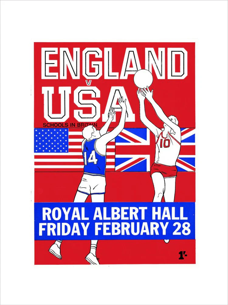English Schools Basketball Tournament Art Print - Image 8
