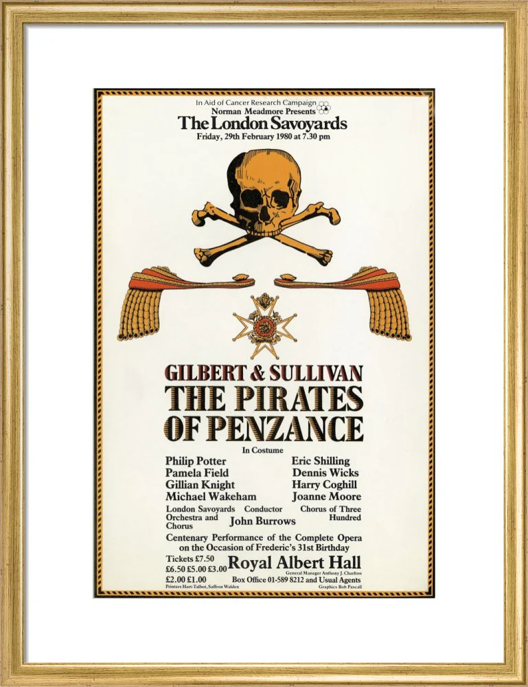 Gilbert & Sullivan's 'The Pirates of Penzance' Art Print - Image 11