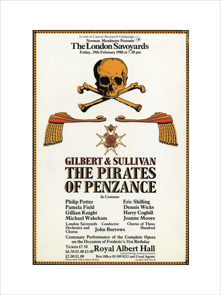 Gilbert & Sullivan's 'The Pirates of Penzance' Art Print - Image 13