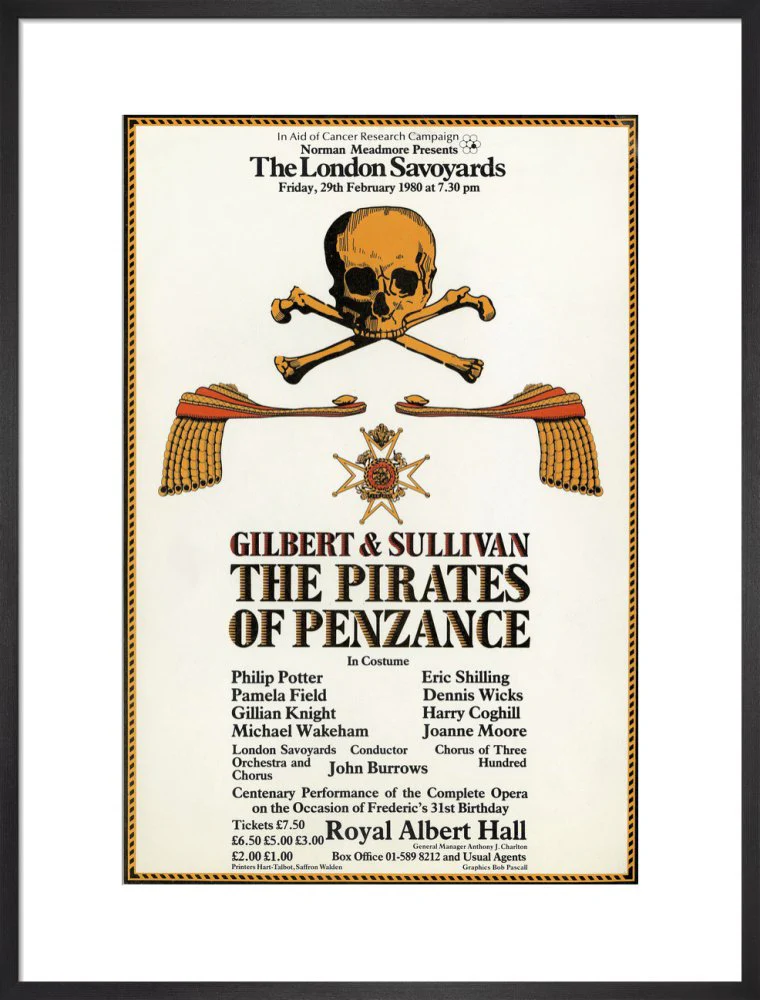 Gilbert & Sullivan's 'The Pirates of Penzance' Art Print - Image 14