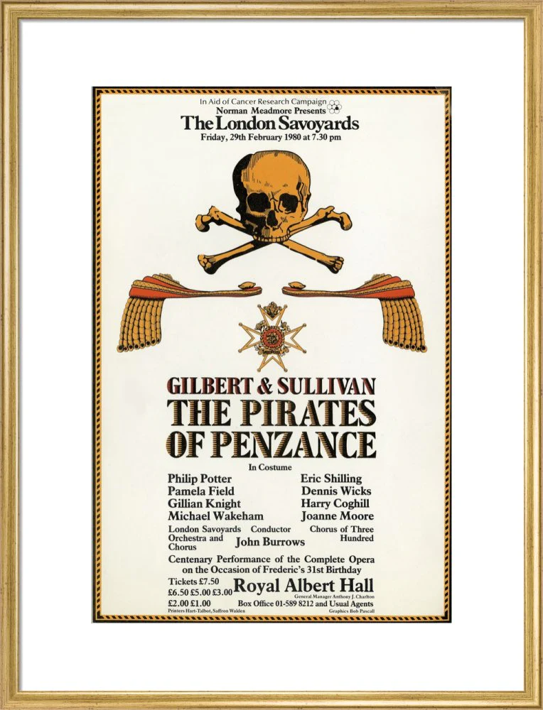 Gilbert & Sullivan's 'The Pirates of Penzance' Art Print - Image 16