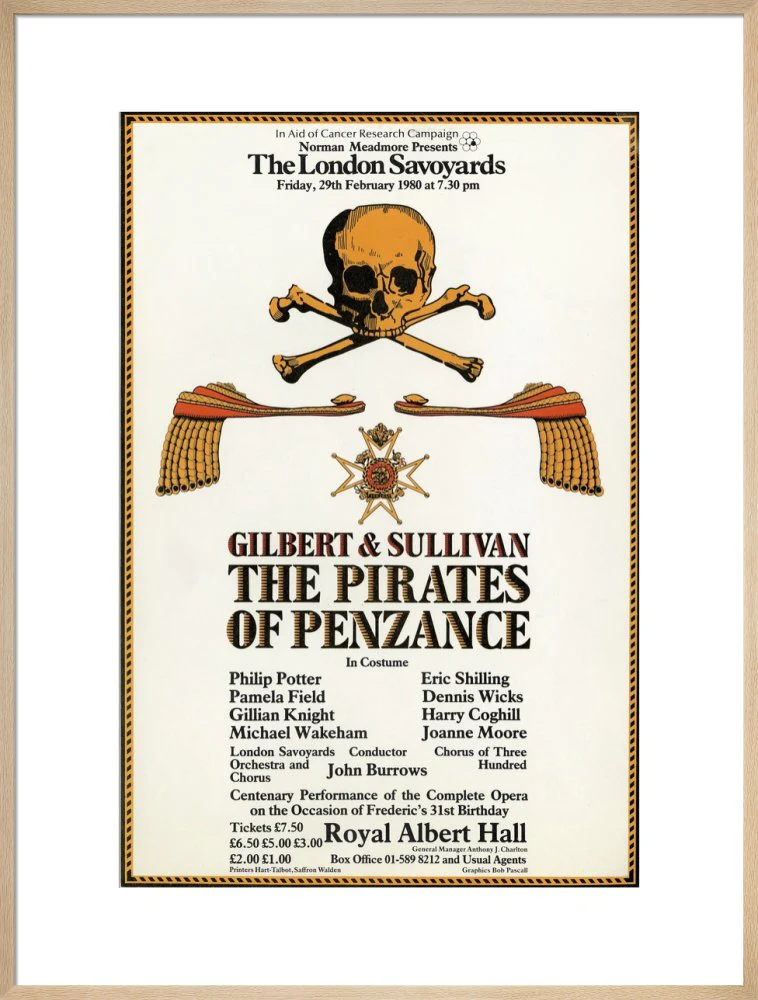 Gilbert & Sullivan's 'The Pirates of Penzance' Art Print - Image 22