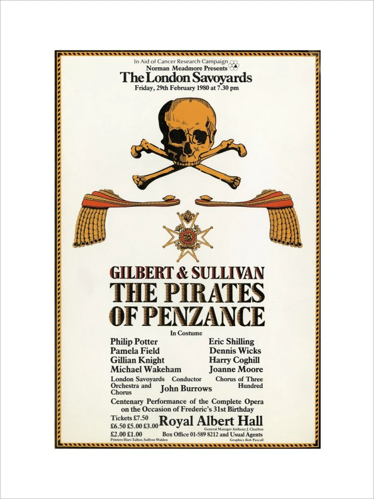 Gilbert & Sullivan's 'The Pirates of Penzance' Art Print - Image 27