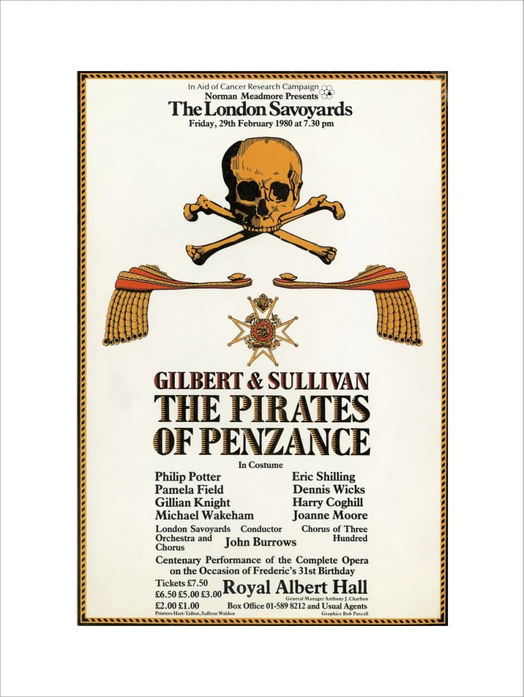 Gilbert & Sullivan's 'The Pirates of Penzance' Art Print - Image 32