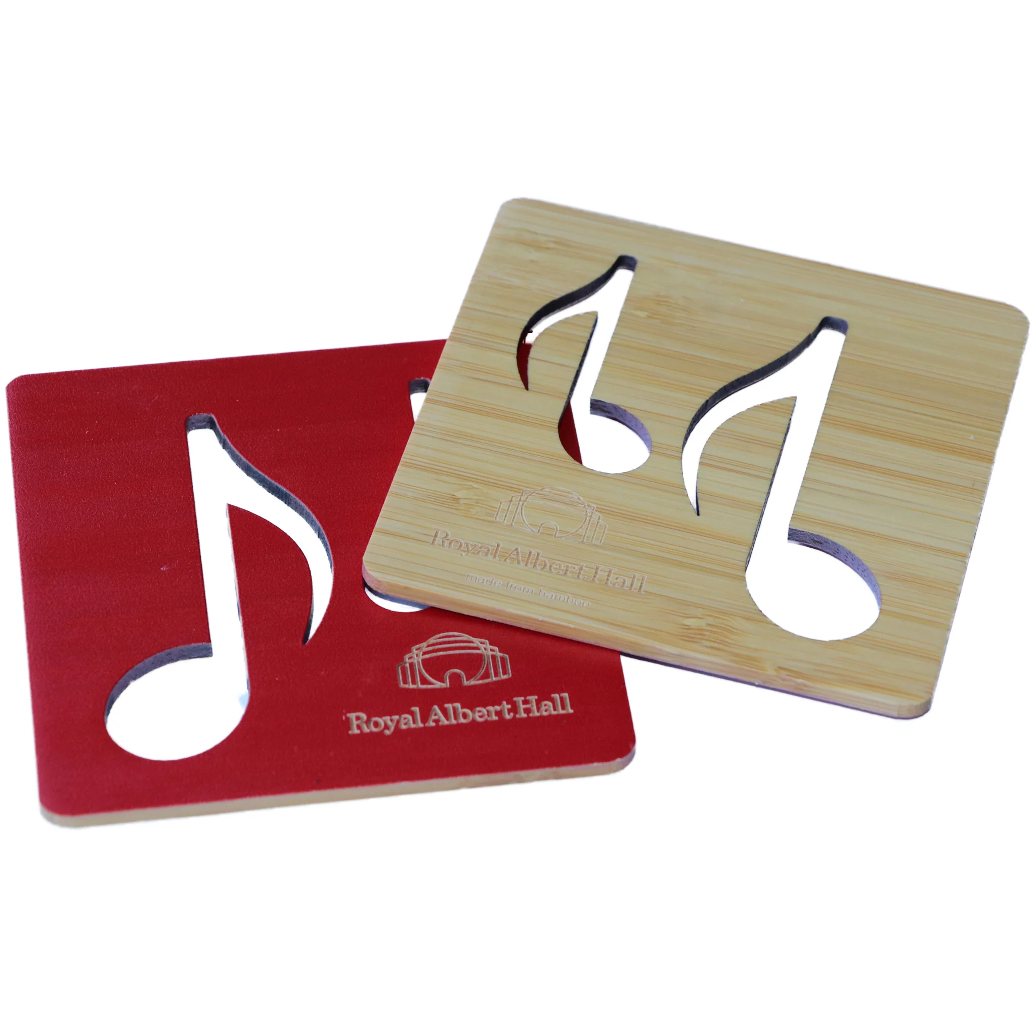 Royal Albert Hall Music Notes Bamboo Coaster - Image 3